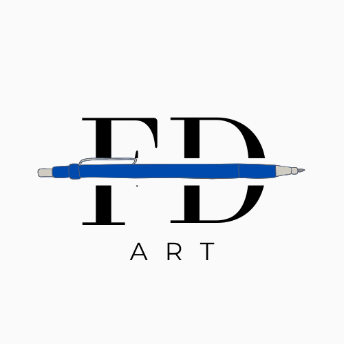 black white minimalist initials monogram jewelry logo 1